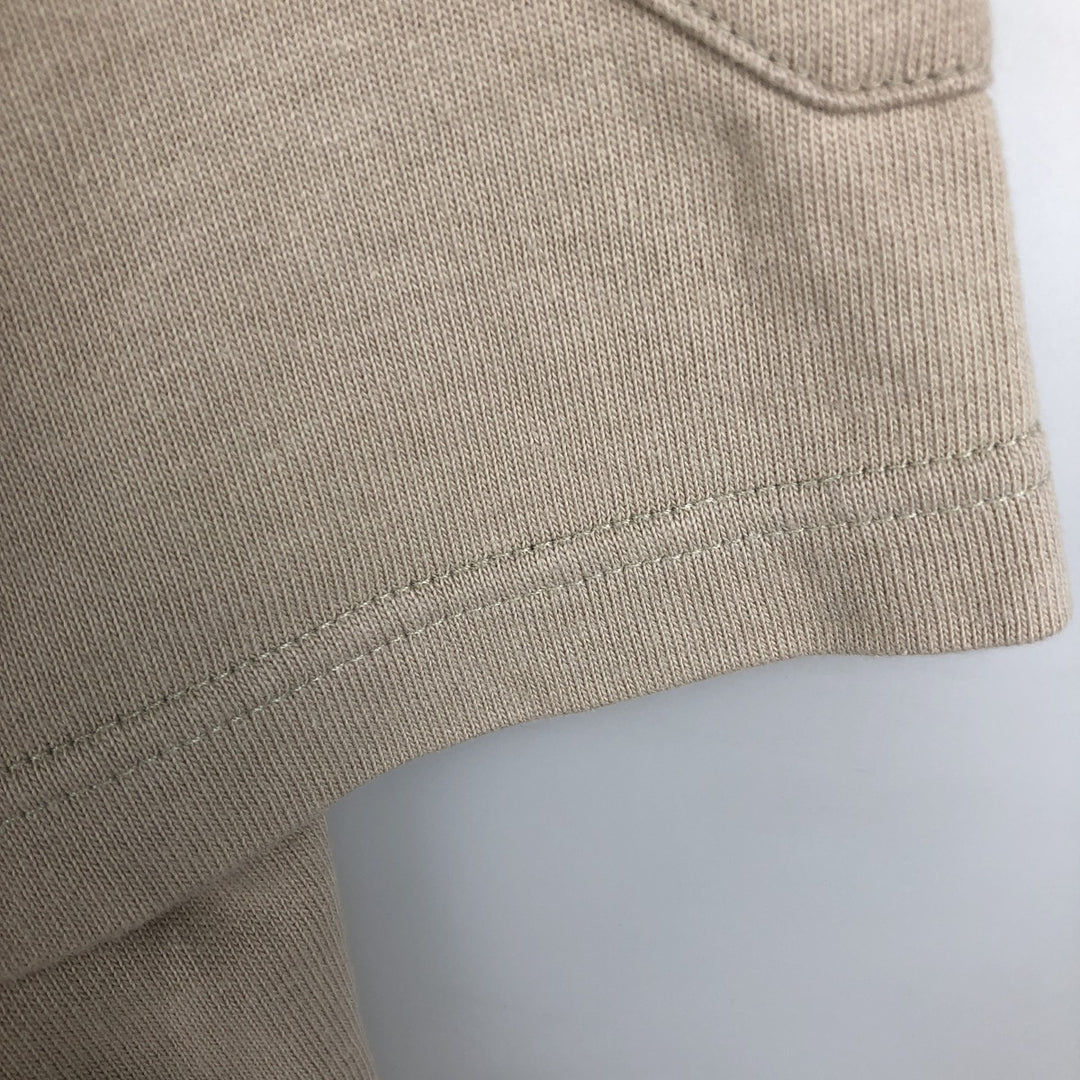 Nike V-neck logo t-shirt, men's size L (approx.), vintage. unclear Beige type Vintage Second Hand
