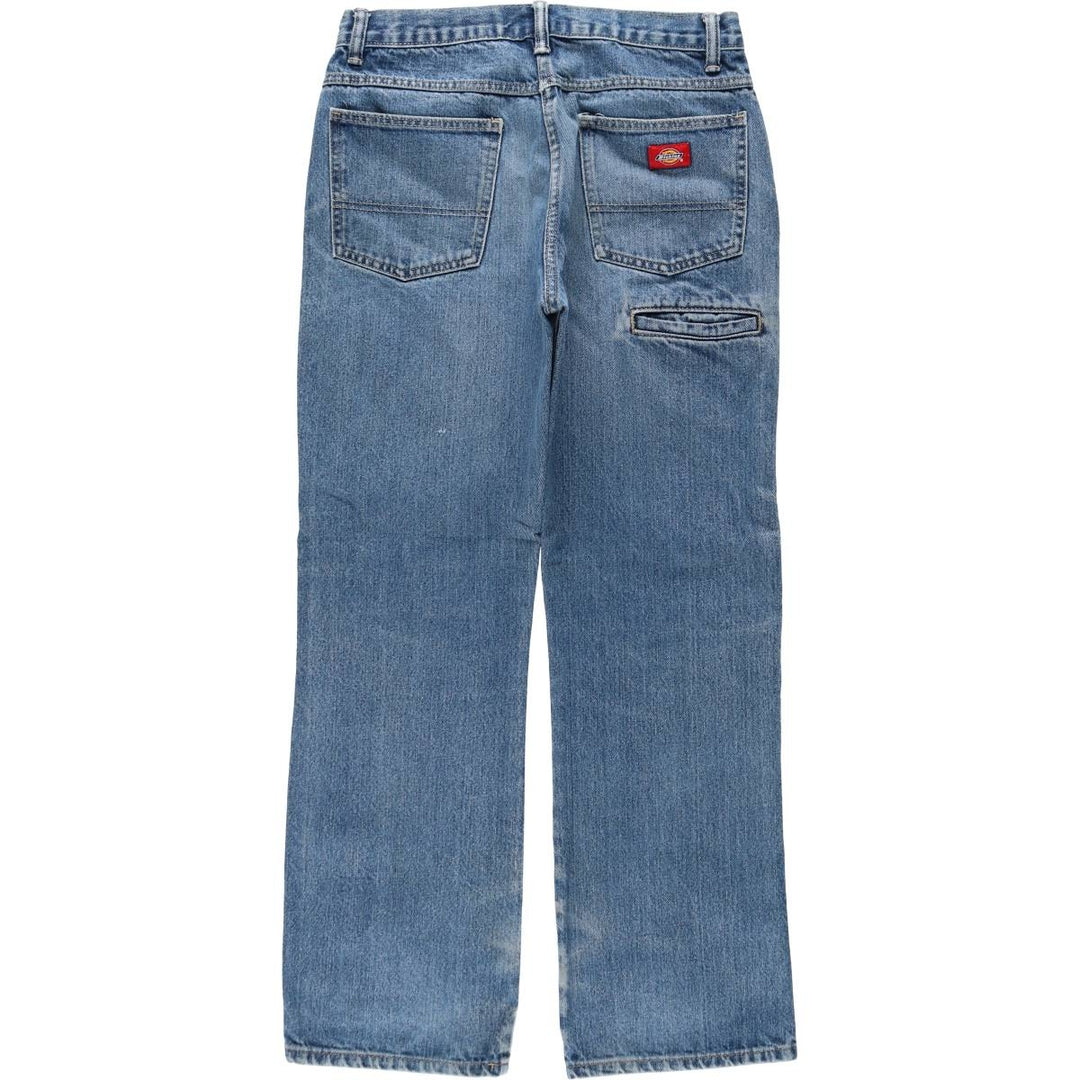 Dickies Regular Straight Denim Pants, Men's W30 (approx.) cotton blue type Vintage Second Hand