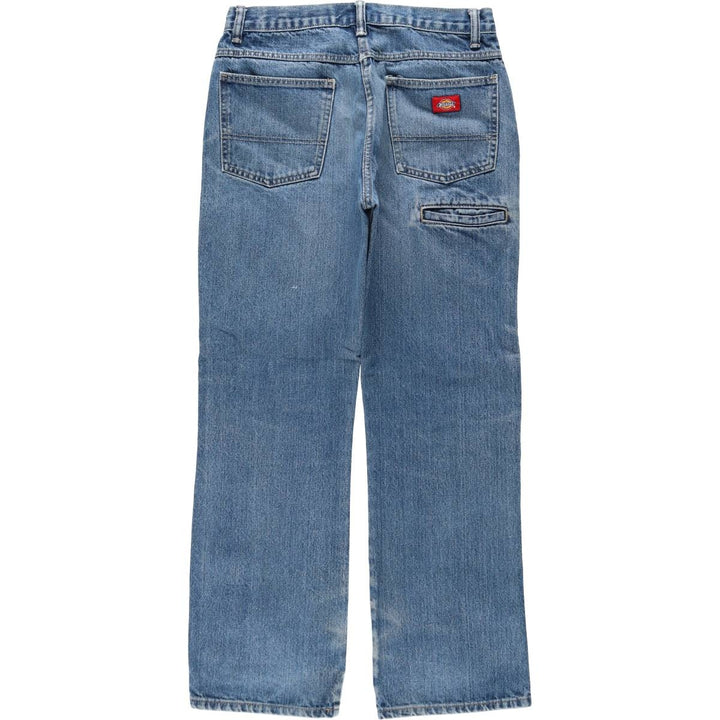 Dickies Regular Straight Denim Pants, Men's W30 (approx.) cotton blue type Vintage Second Hand