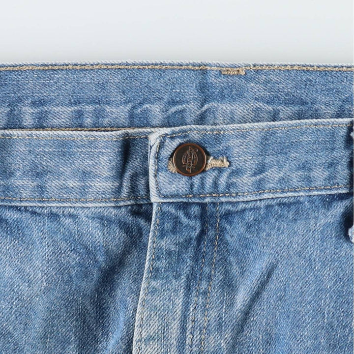 Dickies denim painter pants for men, equivalent to W37 cotton blue type Vintage Second Hand