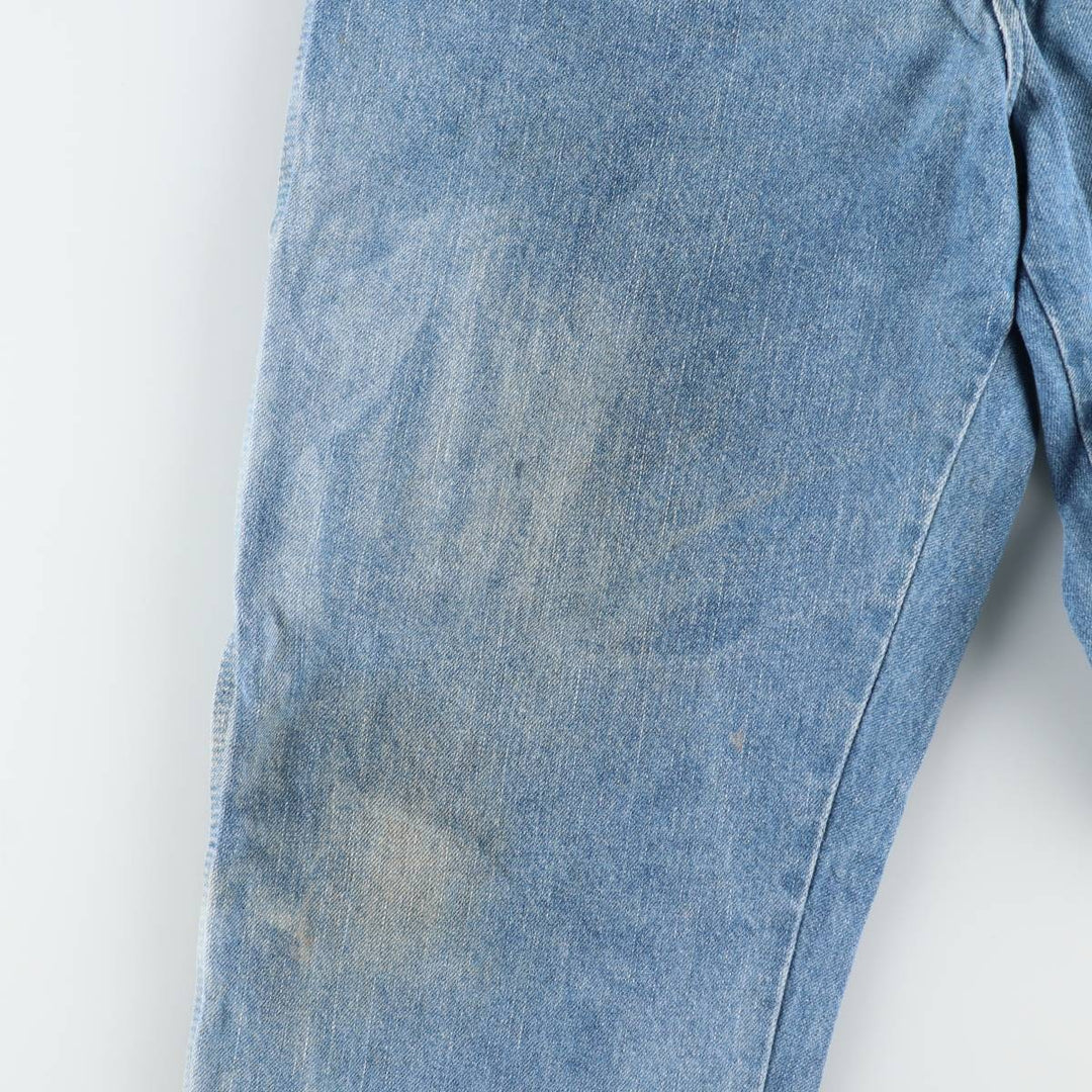 Dickies denim painter pants for men, equivalent to W37 cotton blue type Vintage Second Hand