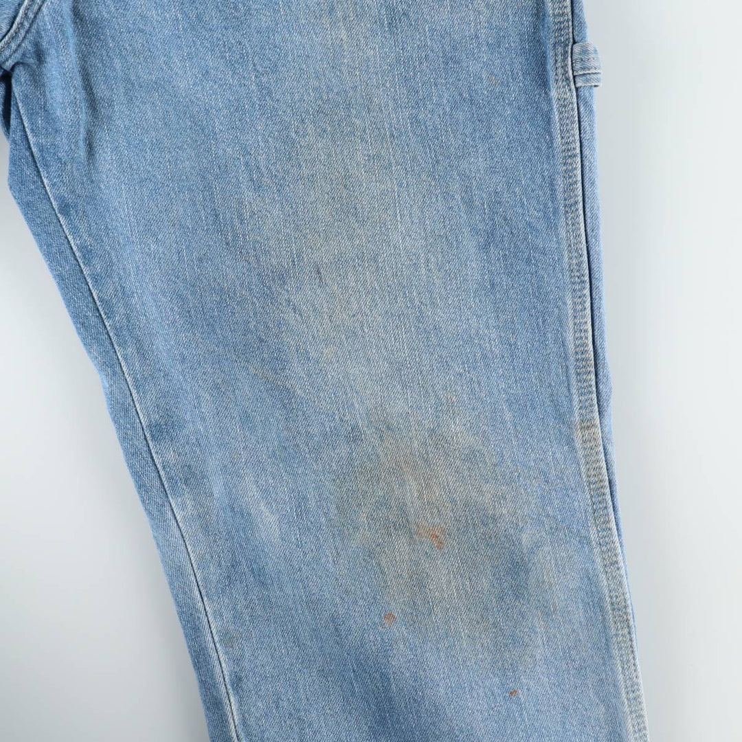 Dickies denim painter pants for men, equivalent to W37 cotton blue type Vintage Second Hand