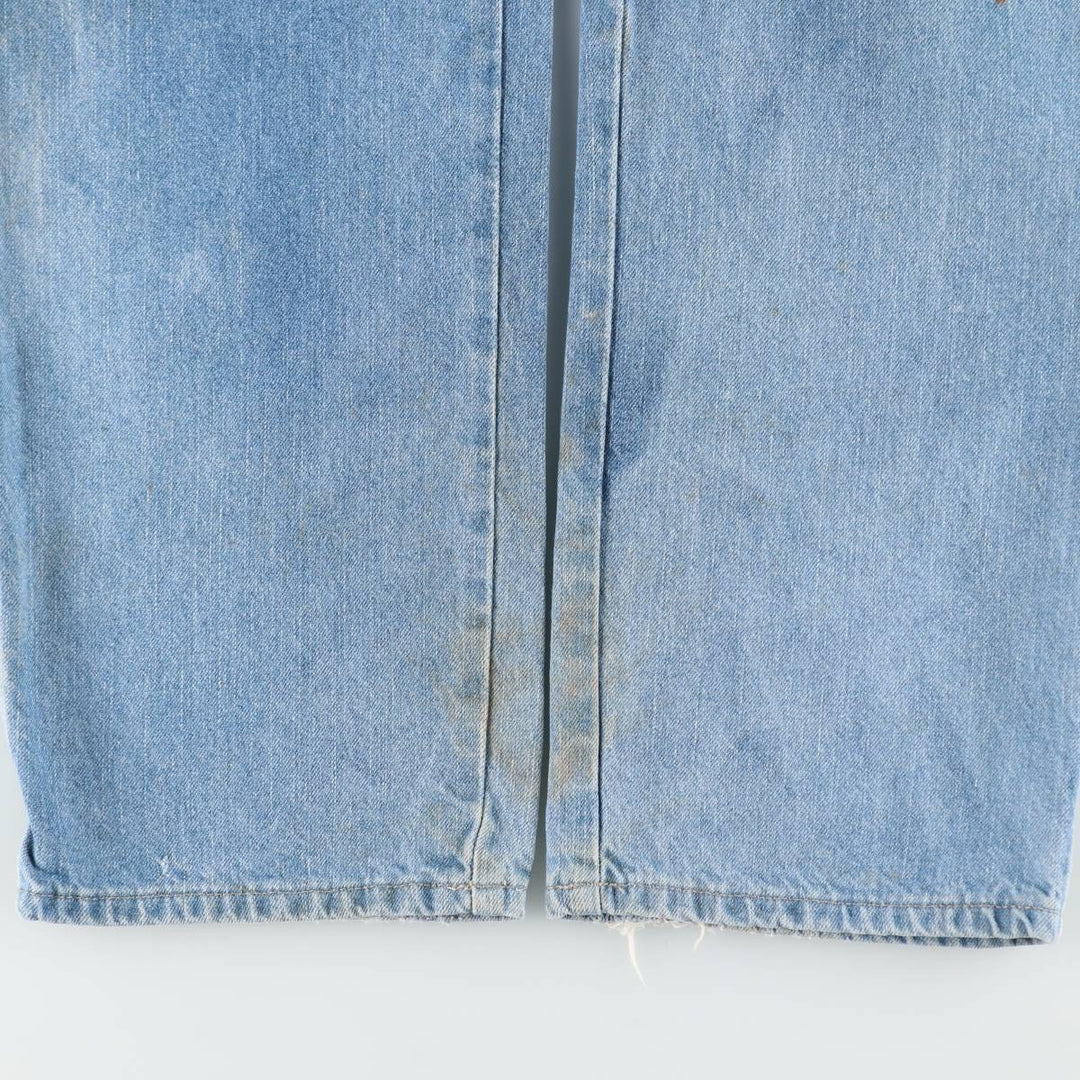Dickies denim painter pants for men, equivalent to W37 cotton blue type Vintage Second Hand