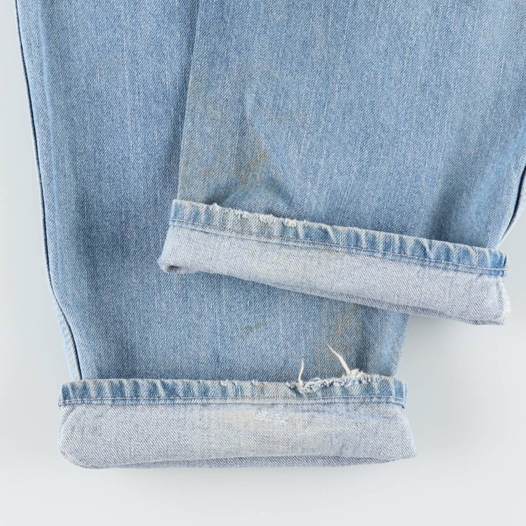 Dickies denim painter pants for men, equivalent to W37 cotton blue type Vintage Second Hand