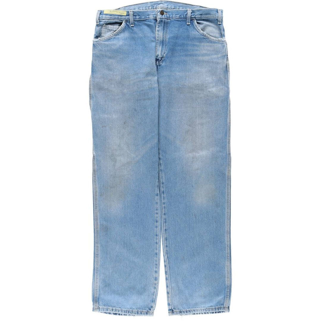 Dickies denim painter pants for men, equivalent to W37 cotton Blue type light blue Vintage Second Hand