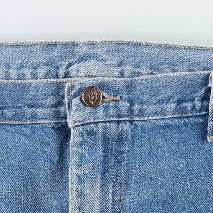 Dickies denim painter pants for men, equivalent to W37 cotton Blue type light blue Vintage Second Hand