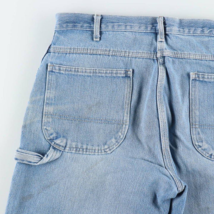 Dickies denim painter pants for men, equivalent to W37 cotton Blue type light blue Vintage Second Hand