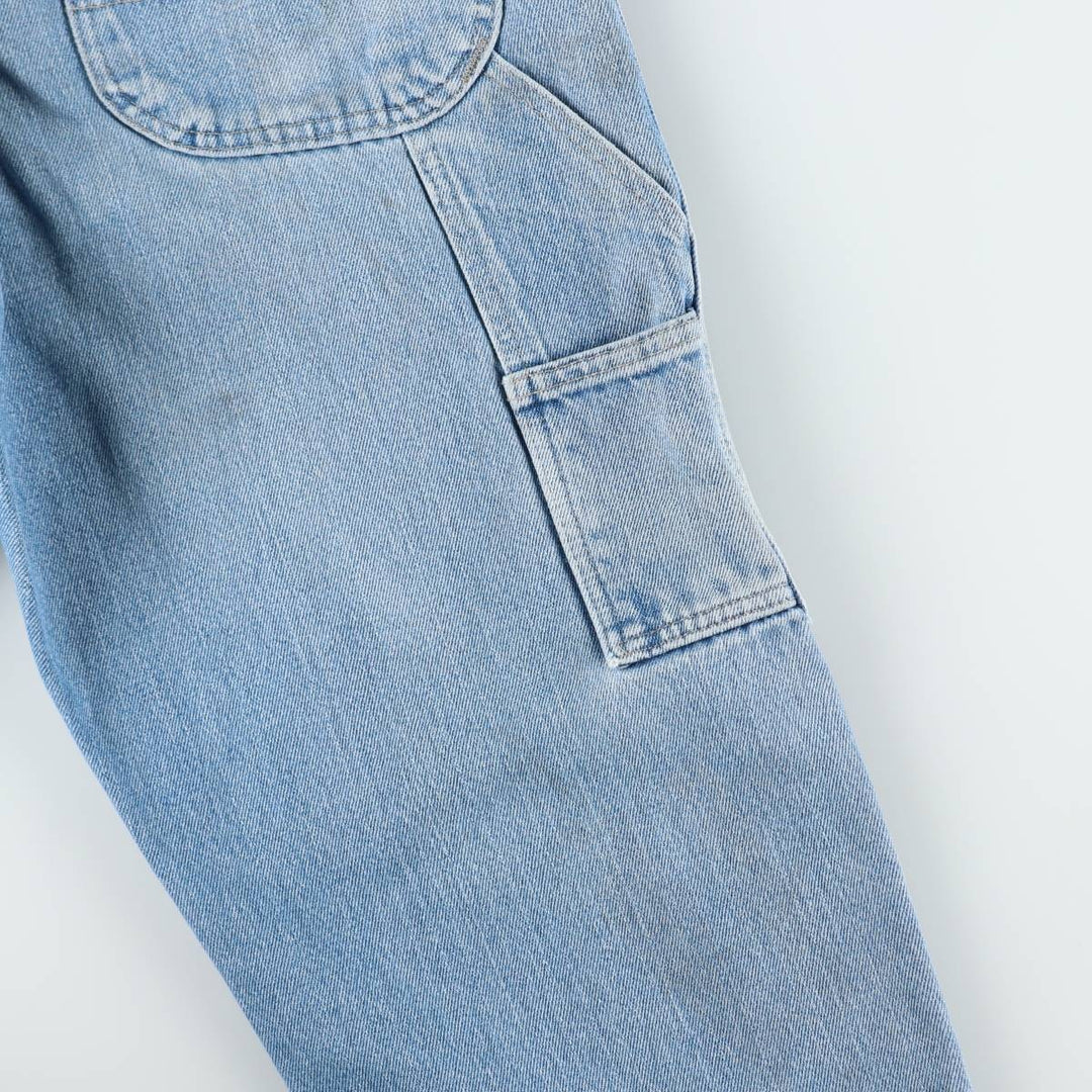 Dickies denim painter pants for men, equivalent to W37 cotton Blue type light blue Vintage Second Hand