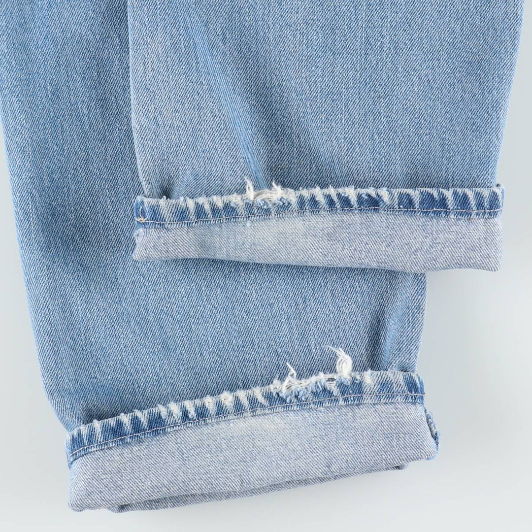 Dickies denim painter pants for men, equivalent to W37 cotton Blue type light blue Vintage Second Hand