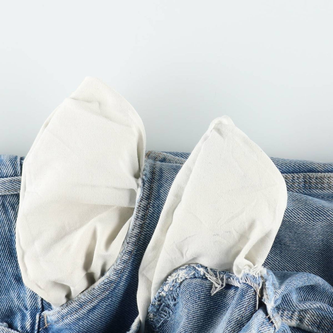 Dickies denim painter pants for men, equivalent to W37 cotton Blue type light blue Vintage Second Hand