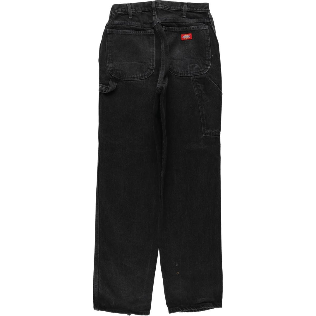 Dickies Black Denim Painter Pants, Men's Size W29 (approx.) unclear black type Vintage Second Hand