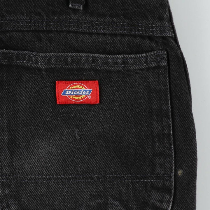 Dickies Black Denim Painter Pants, Men's Size W29 (approx.) unclear black type Vintage Second Hand