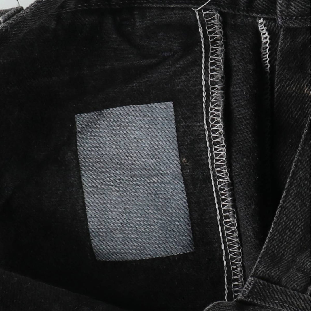 Dickies Black Denim Painter Pants, Men's Size W29 (approx.) unclear black type Vintage Second Hand
