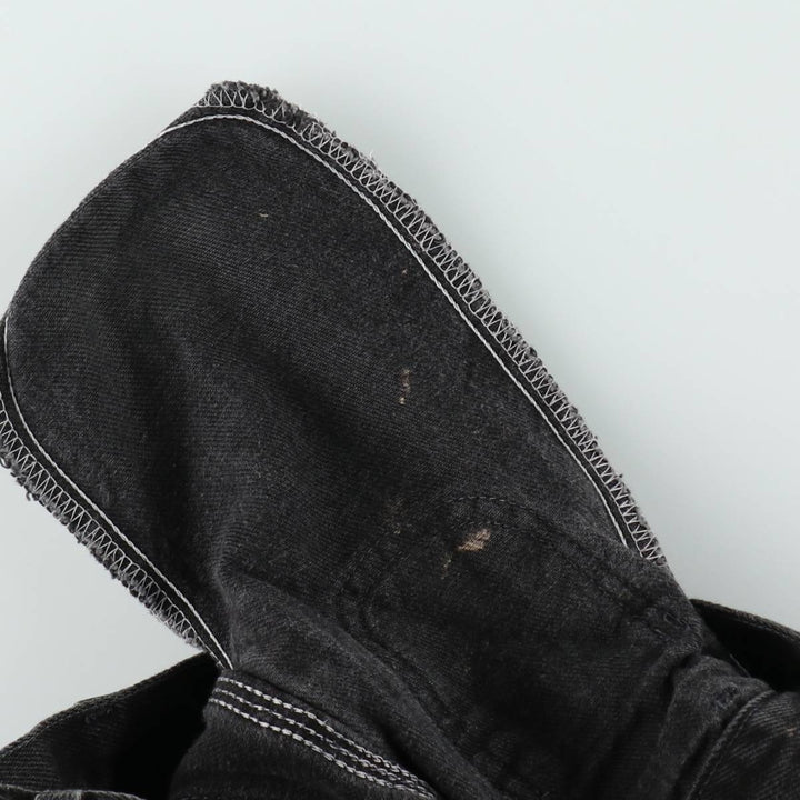 Dickies Black Denim Painter Pants, Men's Size W29 (approx.) unclear black type Vintage Second Hand