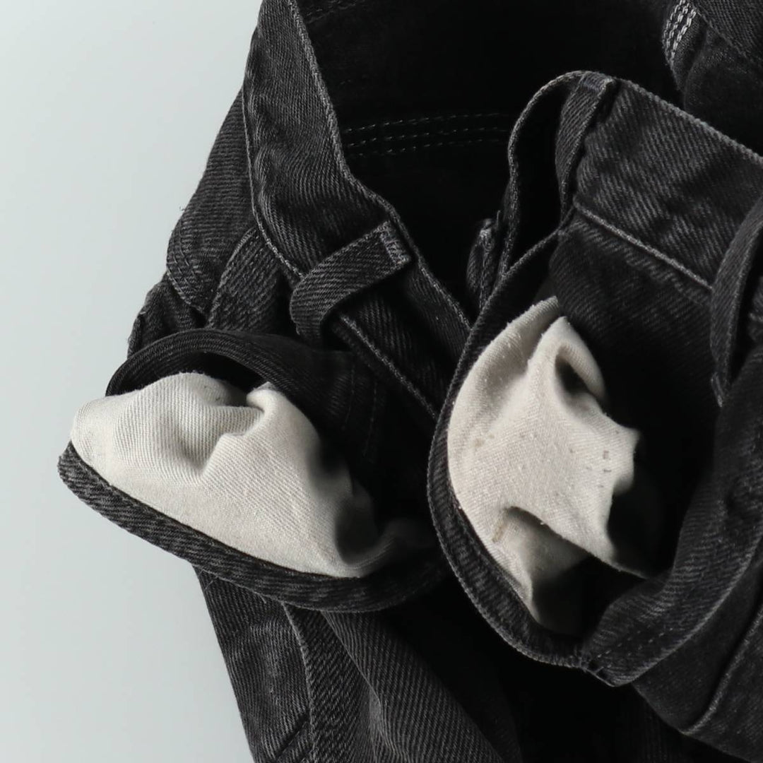 Dickies Black Denim Painter Pants, Men's Size W29 (approx.) unclear black type Vintage Second Hand