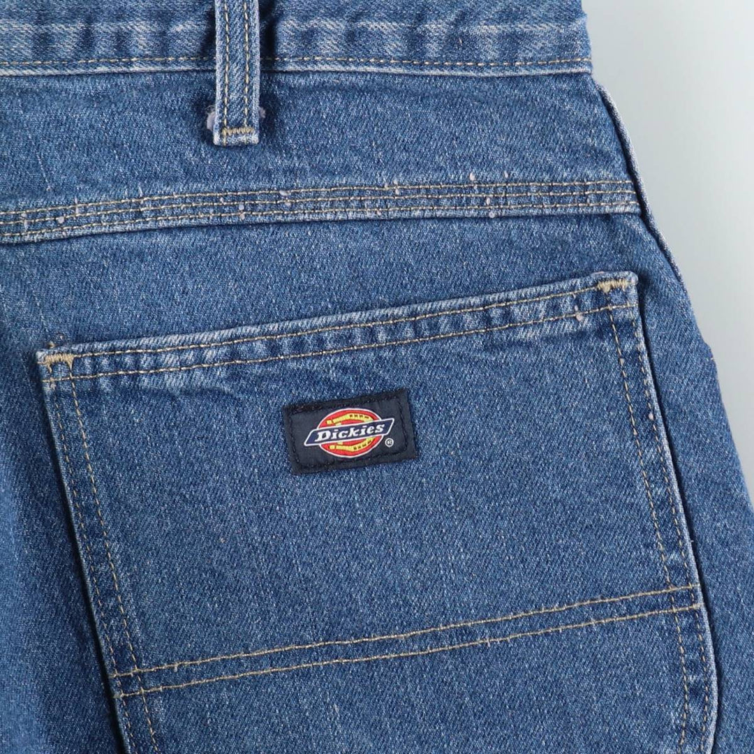 Dickies denim painter pants for men, equivalent to w36 cotton blue type Vintage Second Hand