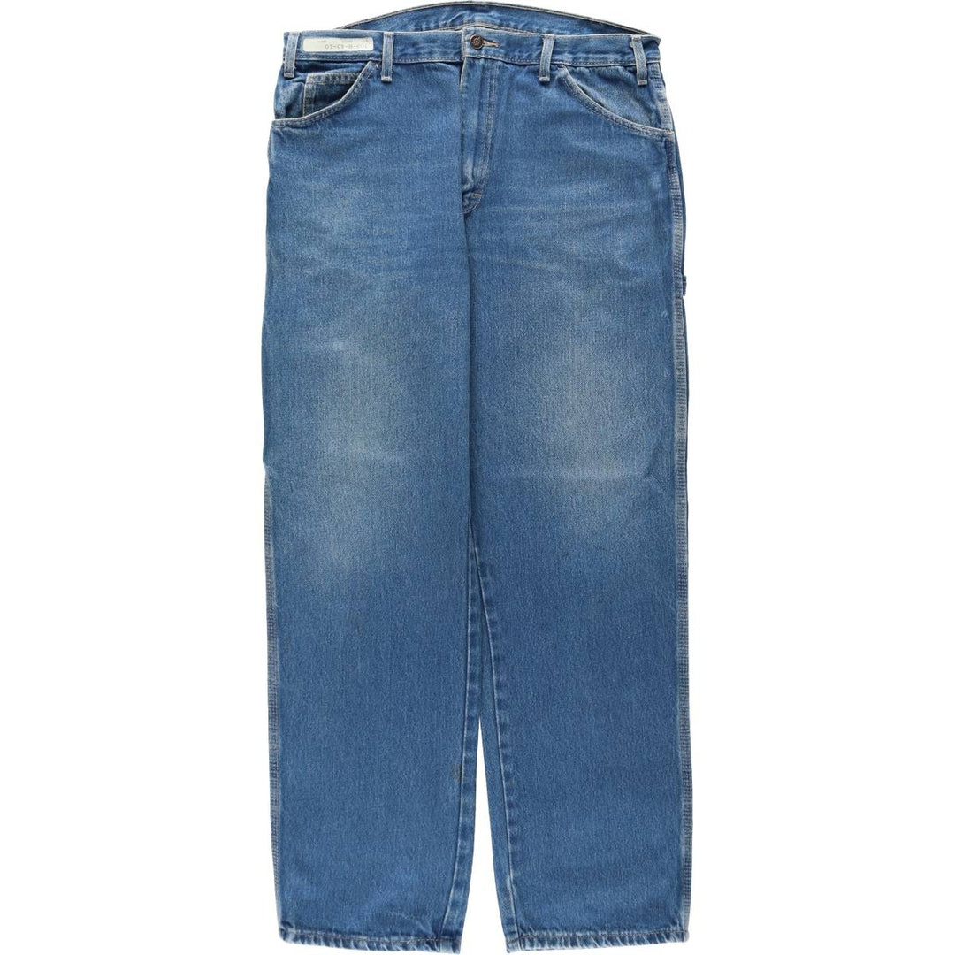 Dickies Relaxed Fit Denim Painter Pants Men's W36 cotton blue type Vintage Second Hand