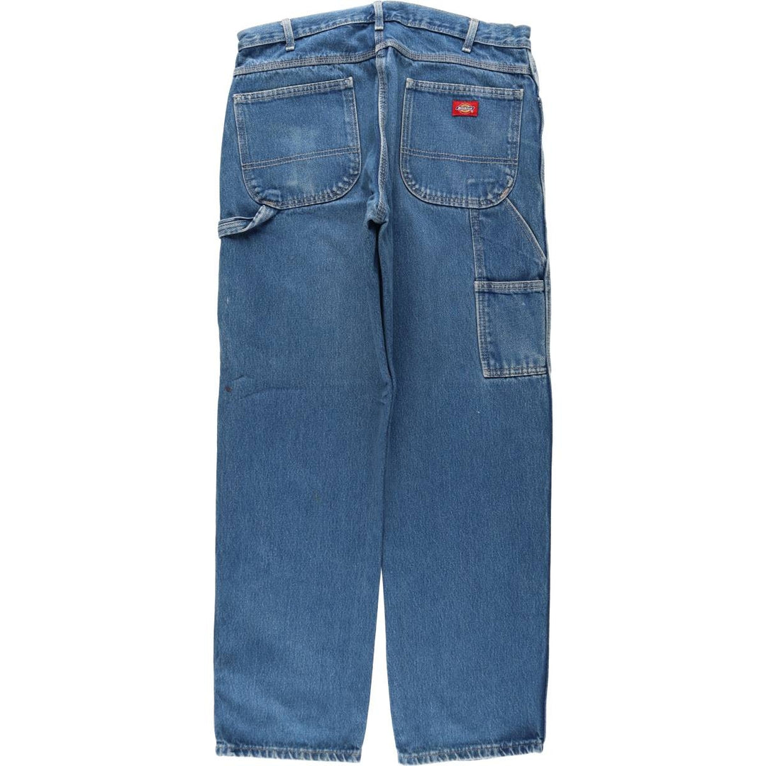 Dickies Relaxed Fit Denim Painter Pants Men's W36 cotton blue type Vintage Second Hand