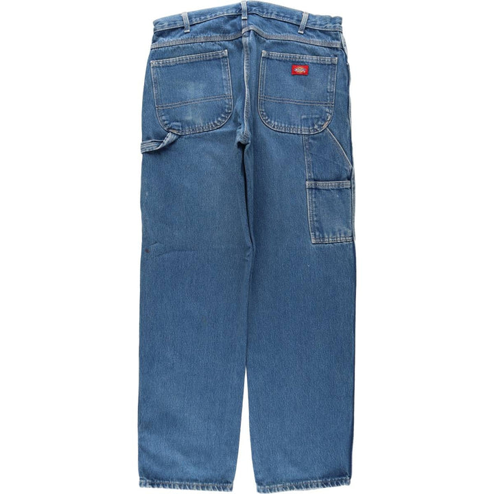 Dickies Relaxed Fit Denim Painter Pants Men's W36 cotton blue type Vintage Second Hand