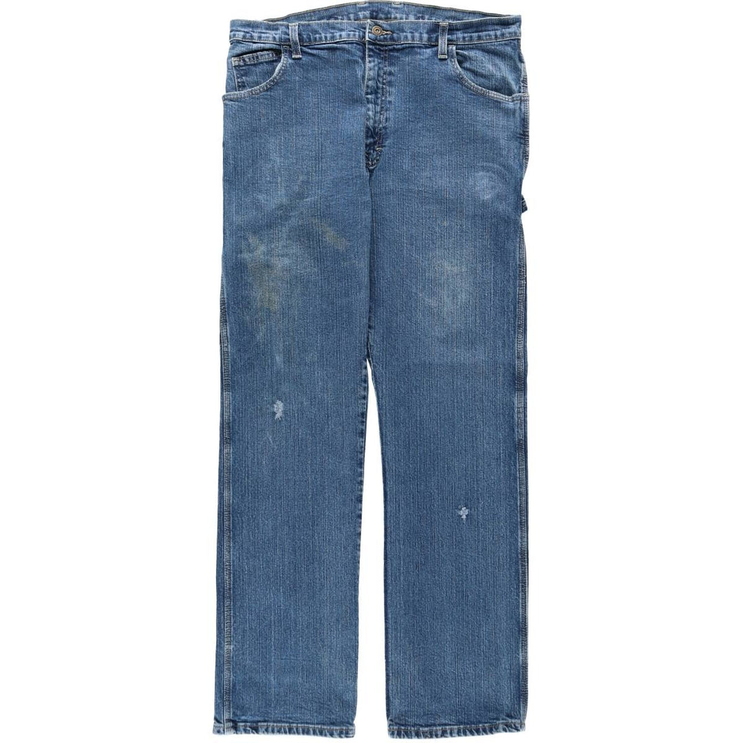 Dickies denim painter pants for men, equivalent to w36 cotton blue type Vintage Second Hand
