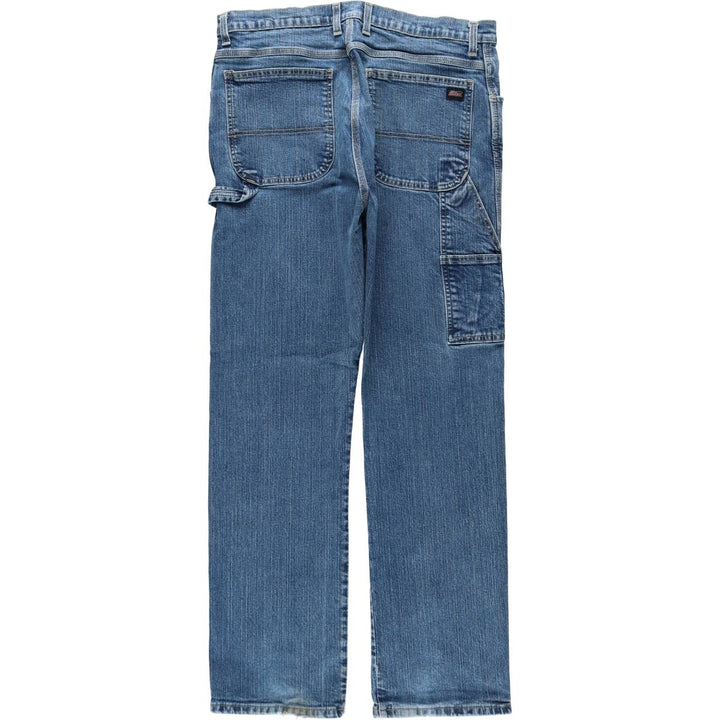 Dickies denim painter pants for men, equivalent to w36 cotton blue type Vintage Second Hand