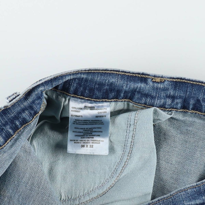 Dickies denim painter pants for men, equivalent to w36 cotton blue type Vintage Second Hand