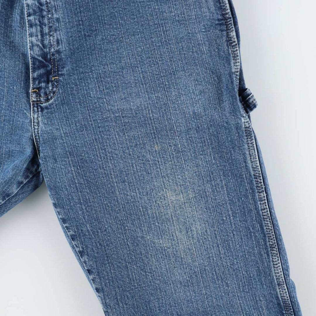 Dickies denim painter pants for men, equivalent to w36 cotton blue type Vintage Second Hand