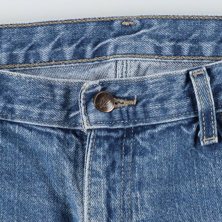 Dickies denim painter pants for men, equivalent to W35 cotton blue type Vintage Second Hand