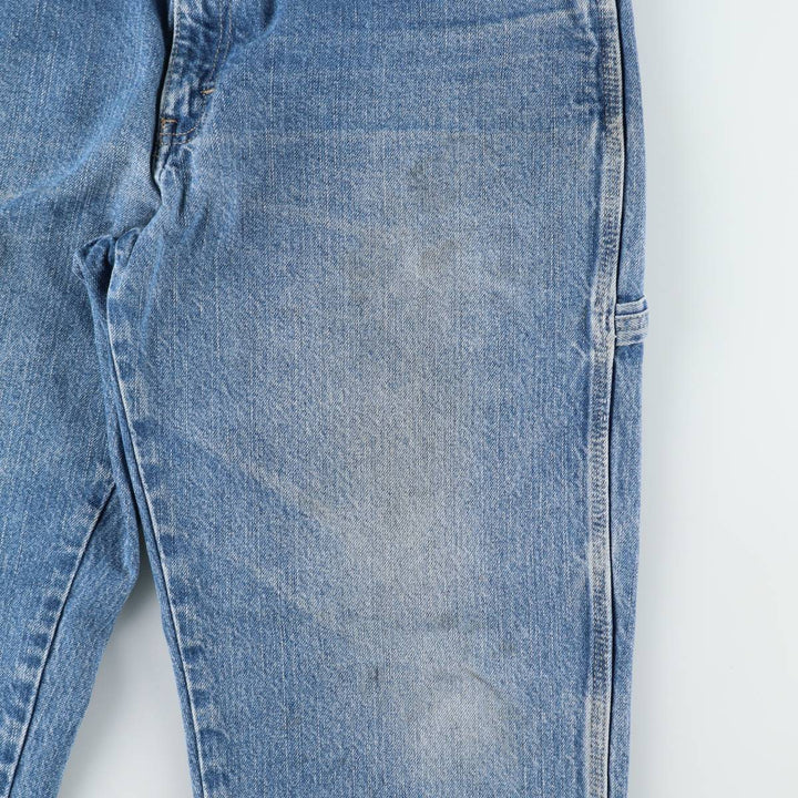 Dickies denim painter pants for men, equivalent to W35 cotton blue type Vintage Second Hand