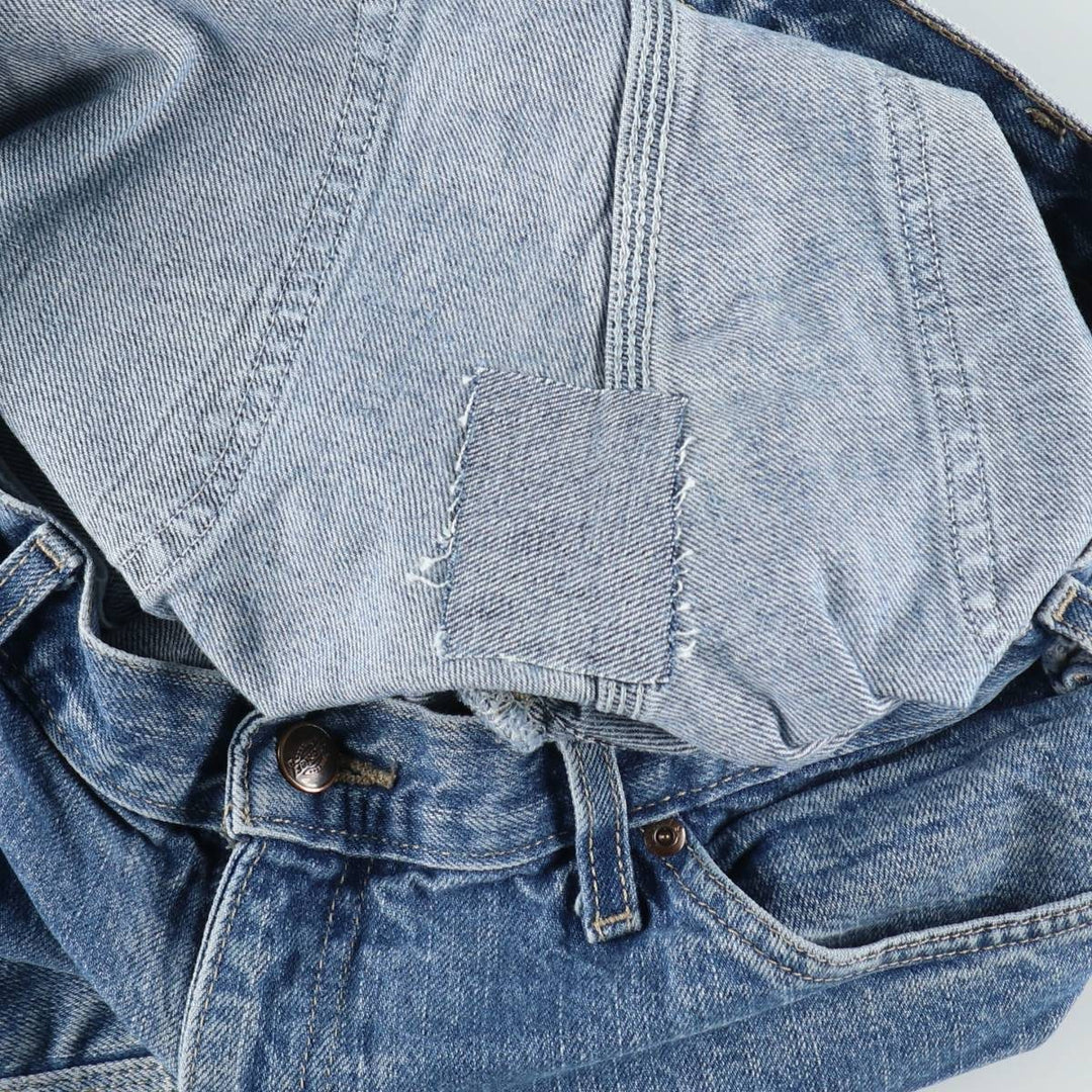 Dickies denim painter pants for men, equivalent to W35 cotton blue type Vintage Second Hand