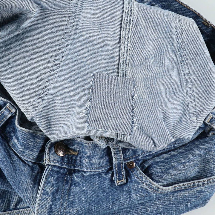 Dickies denim painter pants for men, equivalent to W35 cotton blue type Vintage Second Hand