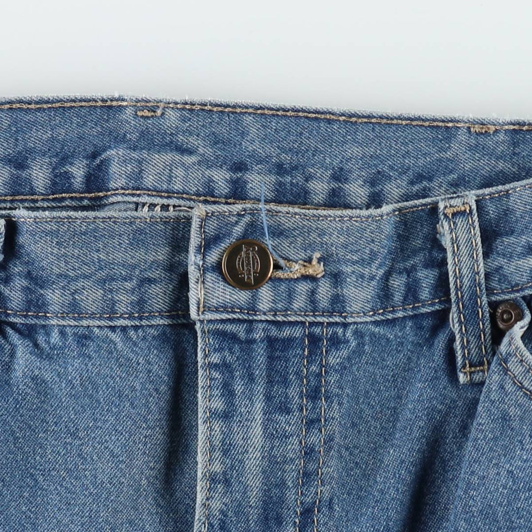 Dickies denim painter pants for men, equivalent to W33 unclear blue type Vintage Second Hand