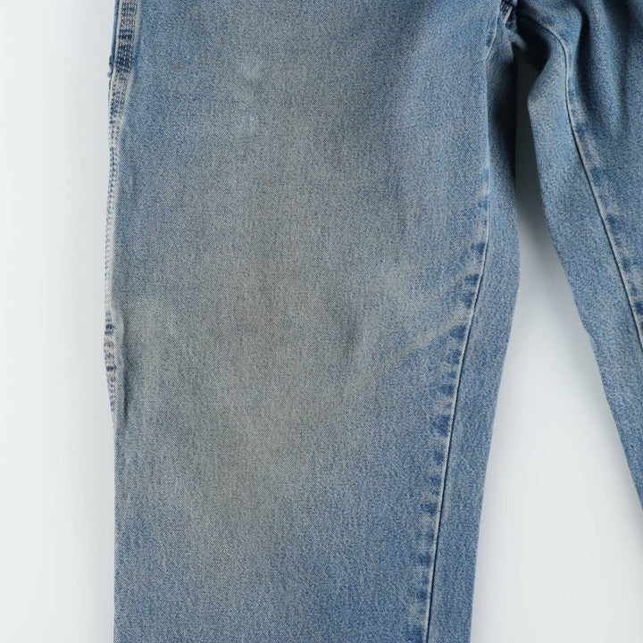 Dickies denim painter pants for men, equivalent to W33 unclear blue type Vintage Second Hand