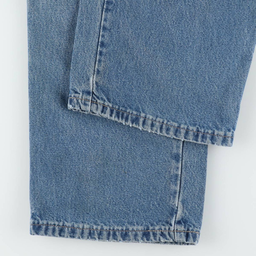 Dickies denim painter pants for men, equivalent to W33 unclear blue type Vintage Second Hand