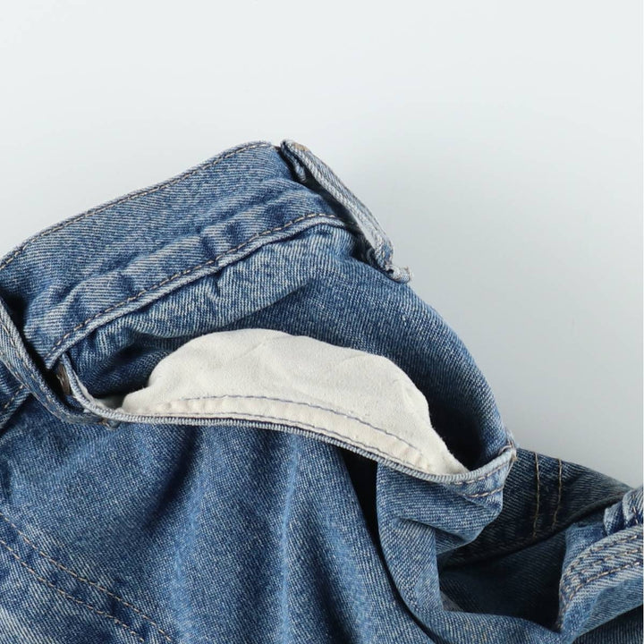 Dickies denim painter pants for men, equivalent to W33 unclear blue type Vintage Second Hand