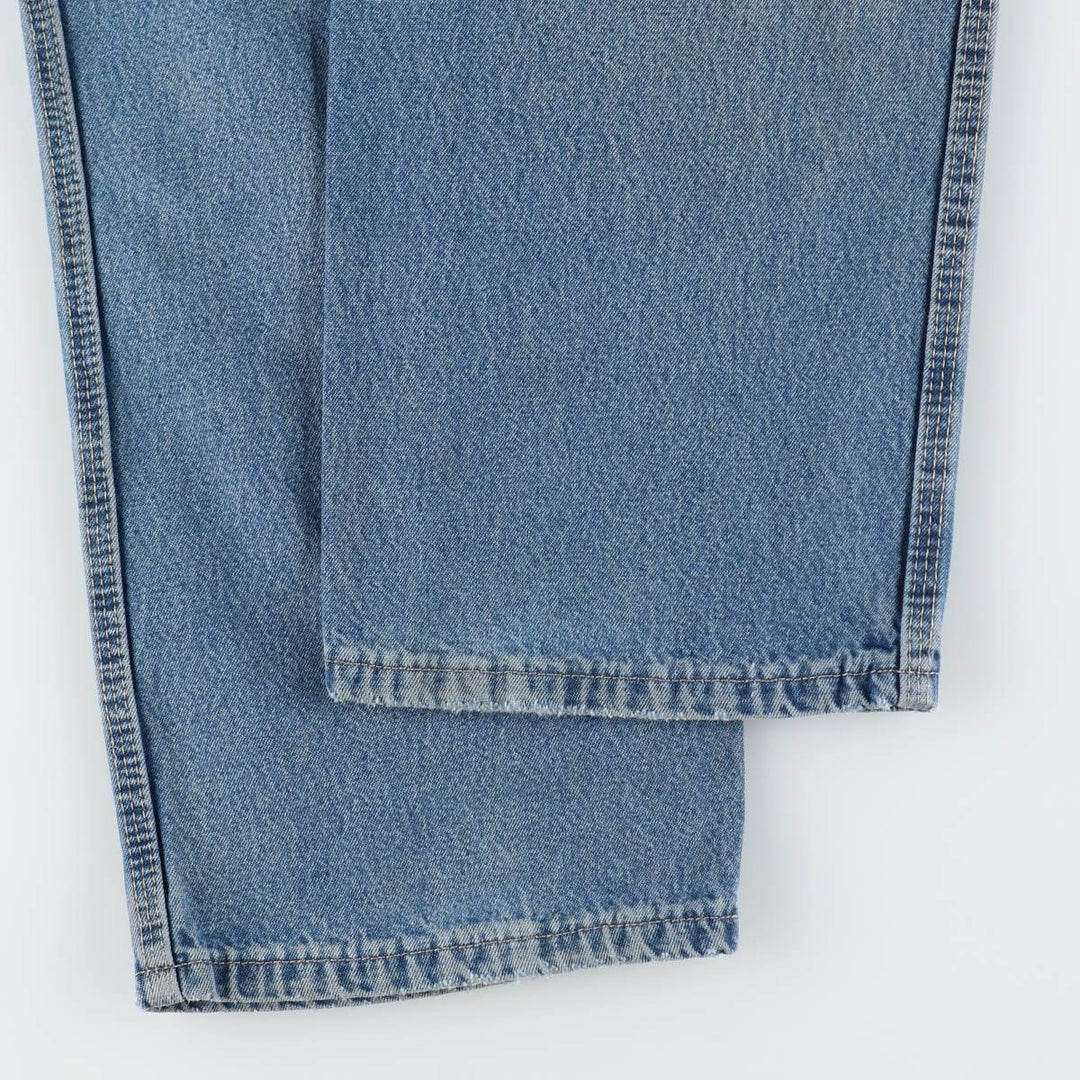 Dickies denim painter pants for men, equivalent to W33 unclear blue type Vintage Second Hand