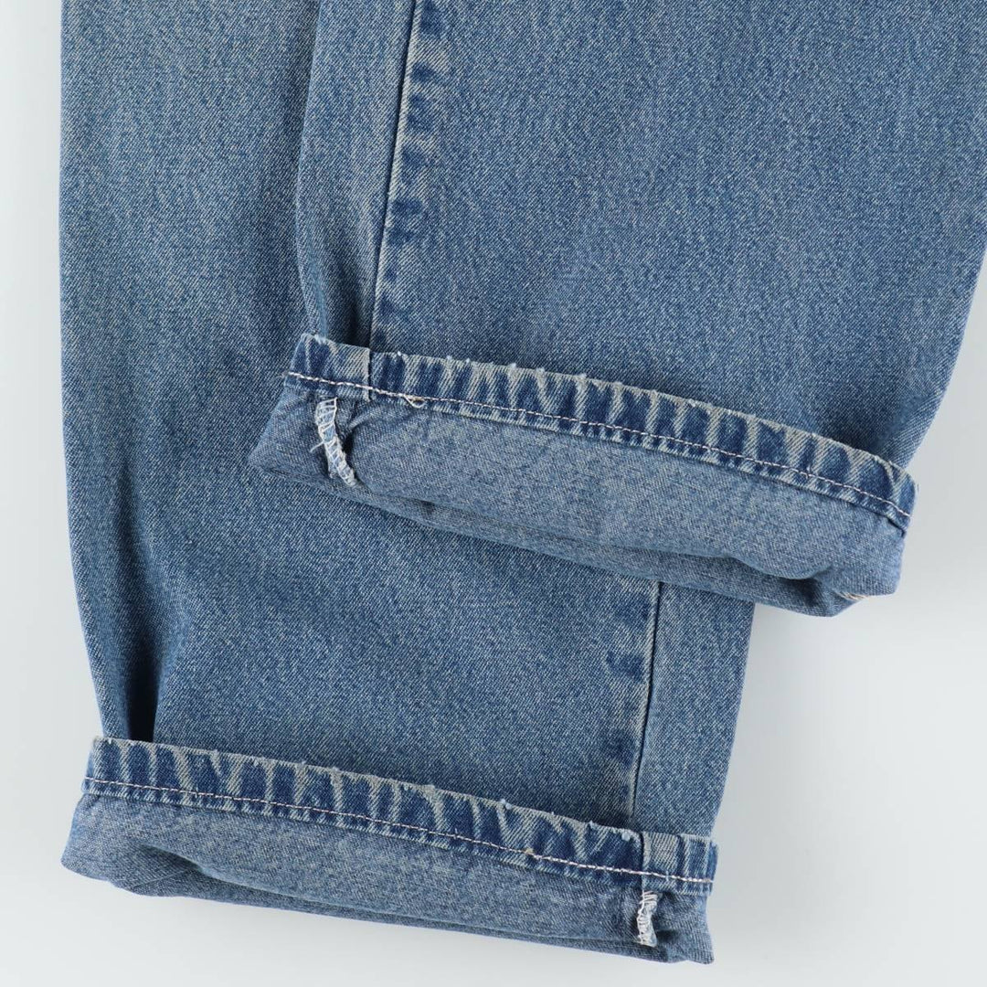 Dickies denim painter pants for men, equivalent to W33 unclear blue type Vintage Second Hand