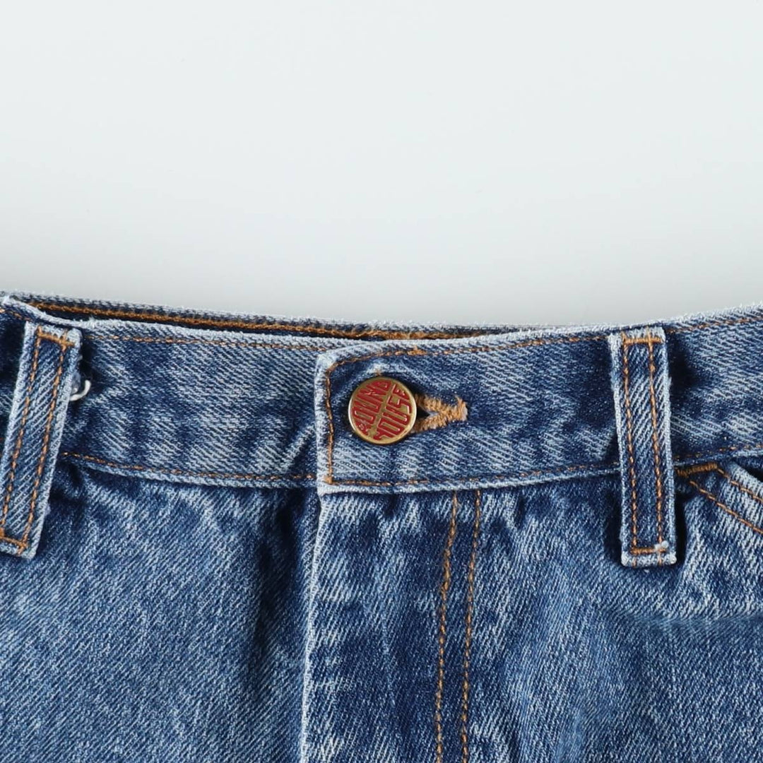 Round House denim painter pants, made in the USA, men's size W37 (approx.). cotton blue type Vintage Second Hand