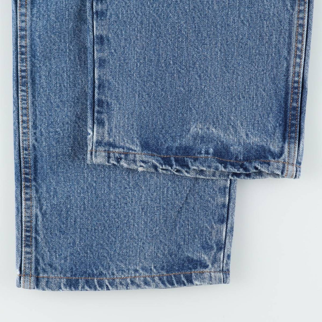 Round House denim painter pants, made in the USA, men's size W37 (approx.). cotton blue type Vintage Second Hand