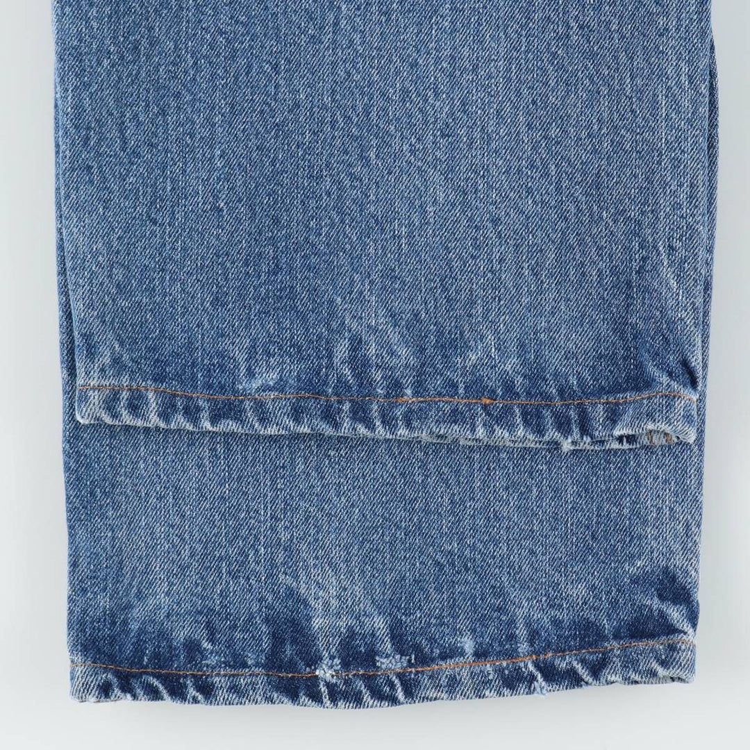 Round House denim painter pants, made in the USA, men's size W37 (approx.). cotton blue type Vintage Second Hand