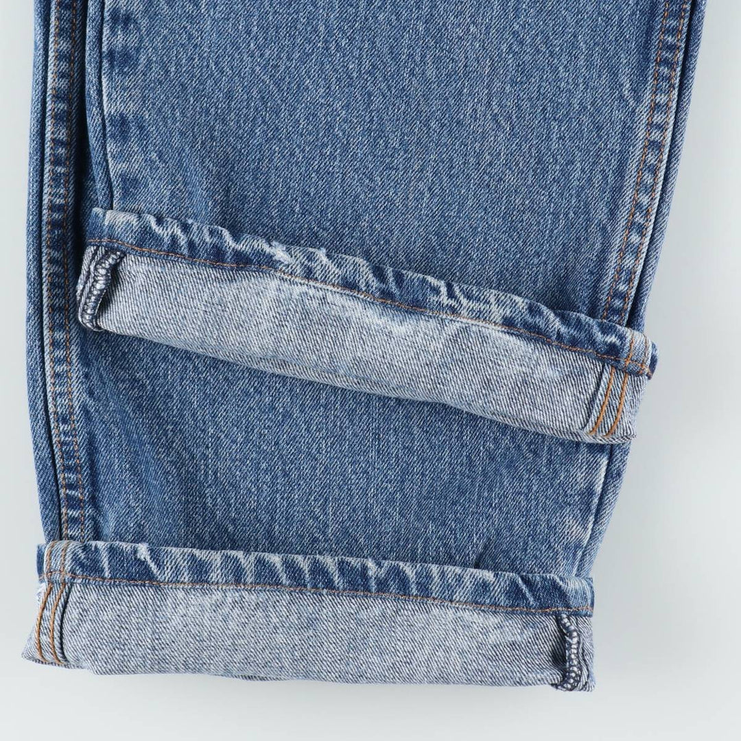 Round House denim painter pants, made in the USA, men's size W37 (approx.). cotton blue type Vintage Second Hand