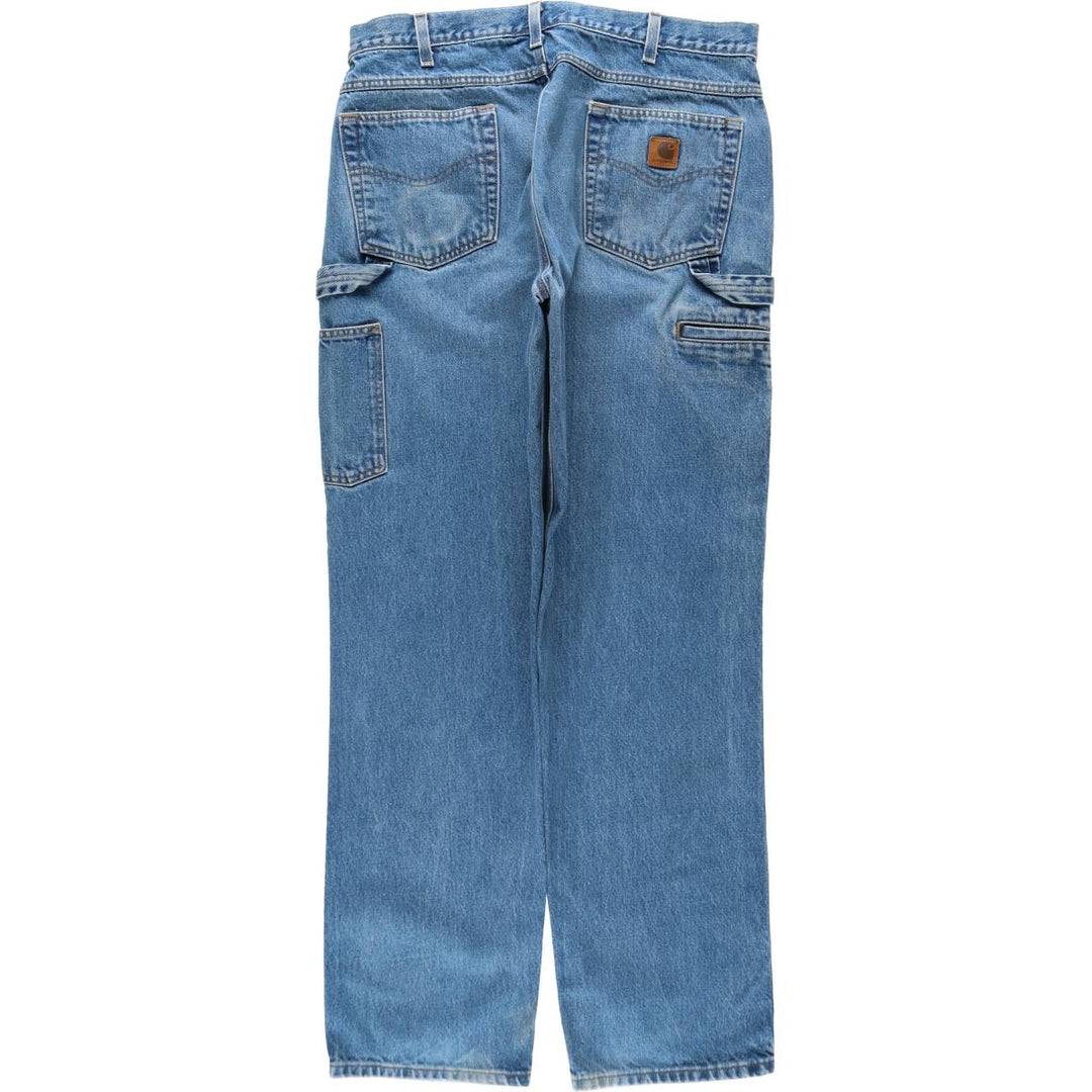 Carhartt Relaxed Fit Denim Painter Pants, Men's Size 36 cotton blue type Vintage Second Hand