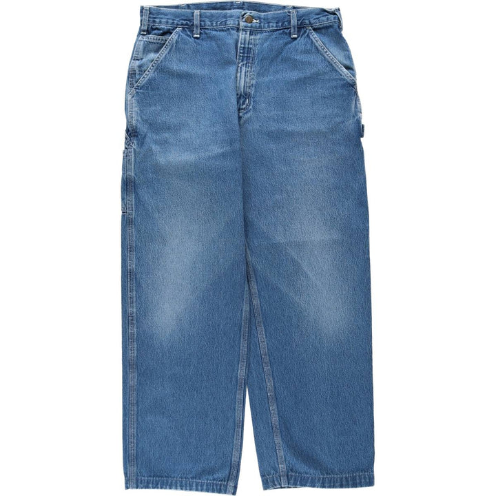 Carhartt Dungaree Fit Denim Painter Pants, Men's, W35 equivalent cotton blue type Vintage Second Hand
