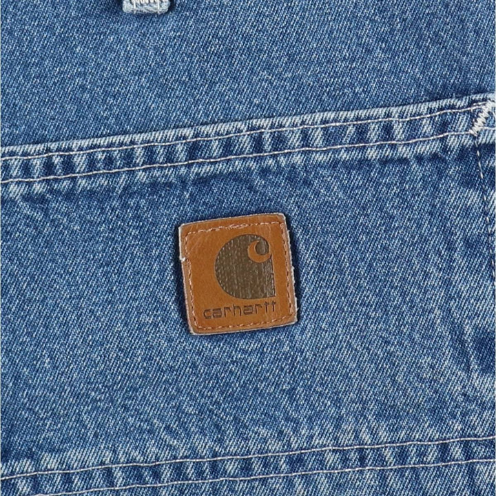 Carhartt Dungaree Fit Denim Painter Pants, Men's, W35 equivalent cotton blue type Vintage Second Hand