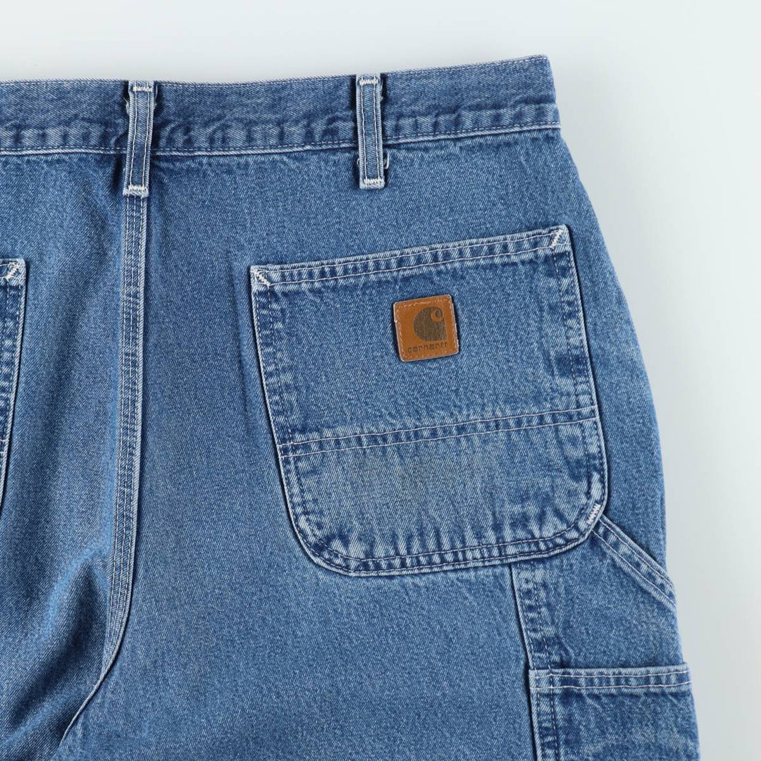 Carhartt Dungaree Fit Denim Painter Pants, Men's, W35 equivalent cotton blue type Vintage Second Hand