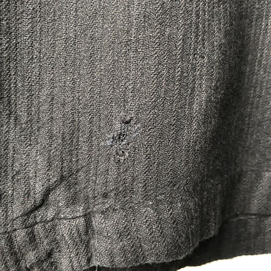 ALFANI Short-Sleeve Open-Collar Shirt, Boxy Shirt, Men's Size XL (approx.) unclear black type Vintage Second Hand