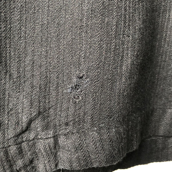 ALFANI Short-Sleeve Open-Collar Shirt, Boxy Shirt, Men's Size XL (approx.) unclear black type Vintage Second Hand