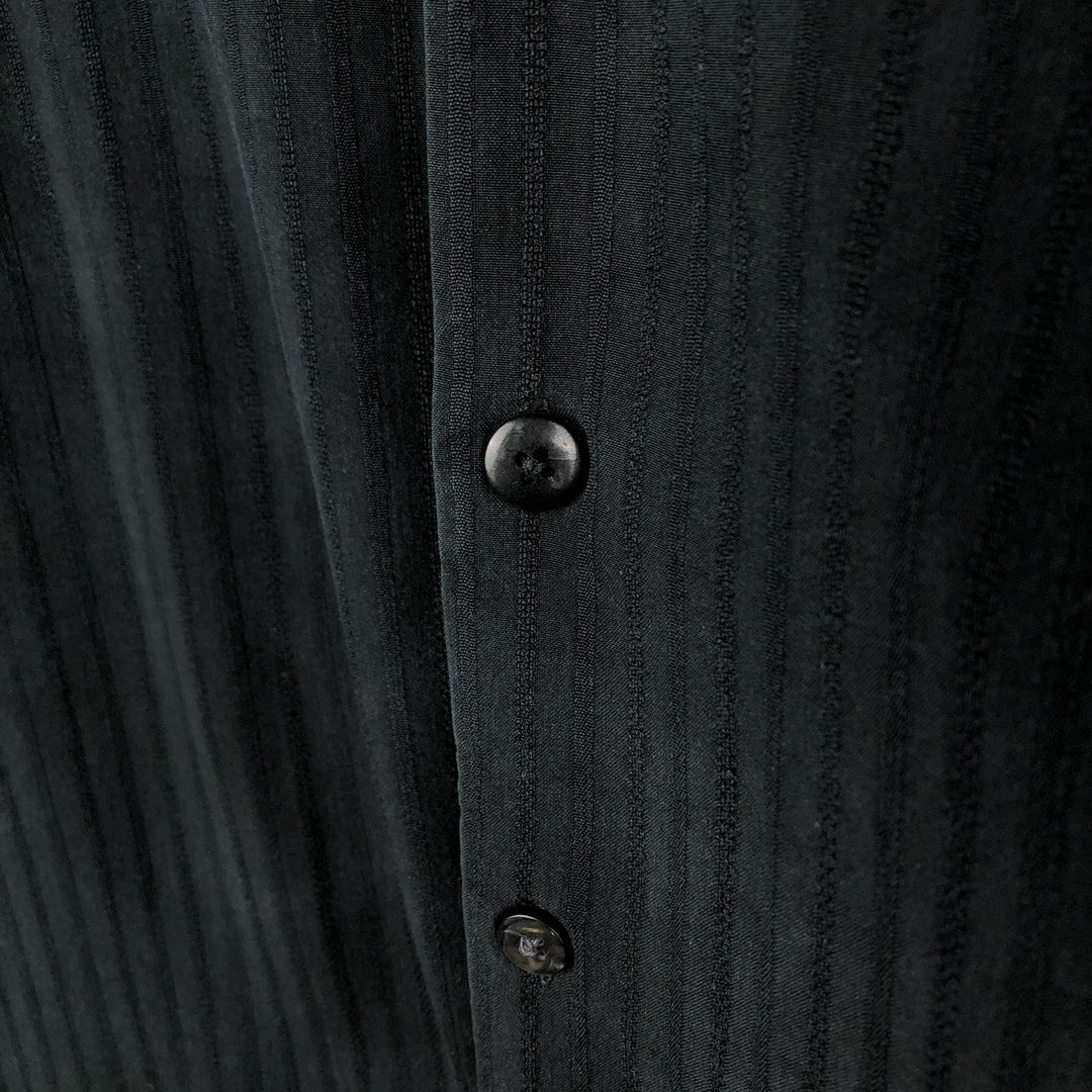 CROFT AND BARROW Short-Sleeve Box Shirt, Men's XXL (approx.) unclear black type Vintage Second Hand