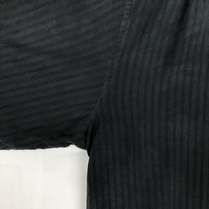 CROFT AND BARROW Short-Sleeve Box Shirt, Men's XXL (approx.) unclear black type Vintage Second Hand