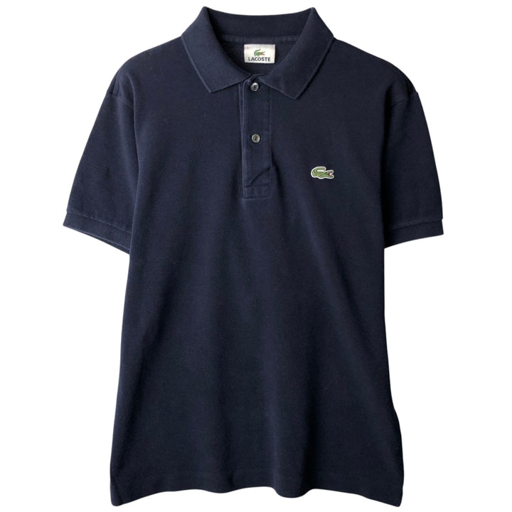 Lacoste LACOSTE short sleeve polo shirt size 3, men's size S unclear navy blue type Vintage Second Hand